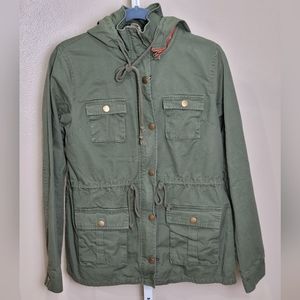 Market & Spruce Utility/Cargo Jacket Size Small